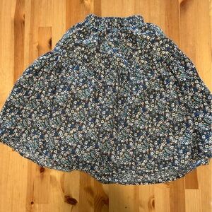 Floral Blue Skirt